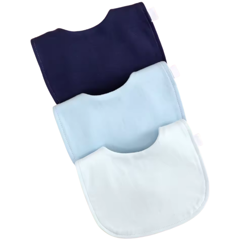 Lot de 3 Bavoirs Bébé Personnalisables