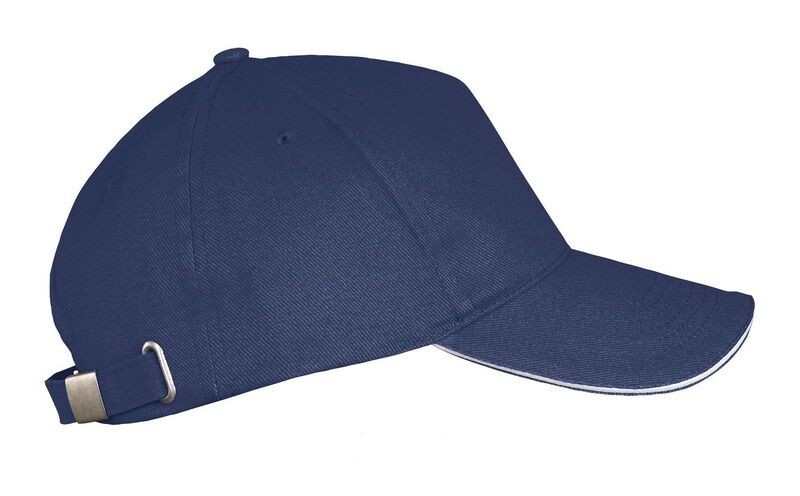 Casquette Long Beach 5 panneaux 100% Coton