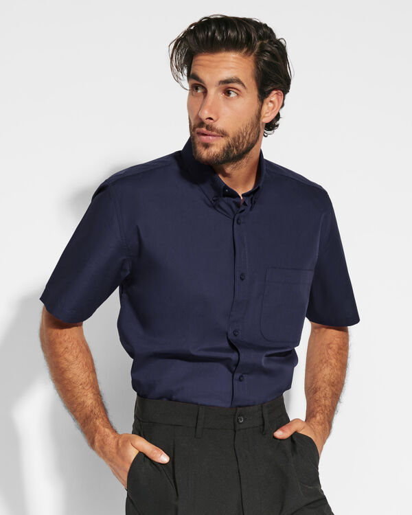 Chemise Sofia (Homme Manches Courtes) 65% Poly/35% Coton