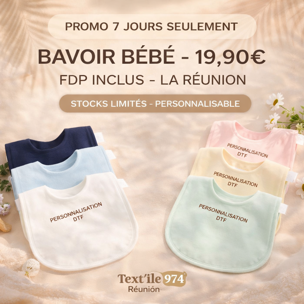 Promotion Bavoirs Bébé